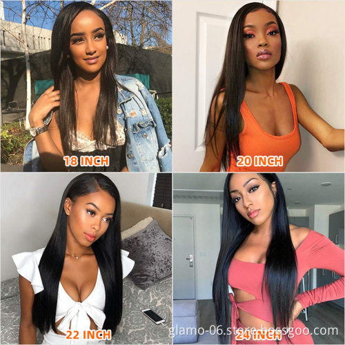 Factory Price Swiss 13X6 HD Lace Frontal Wig Pre Plucked Brazilian Hair Wig With Black Women 100% Human Hair Wig Lace Front